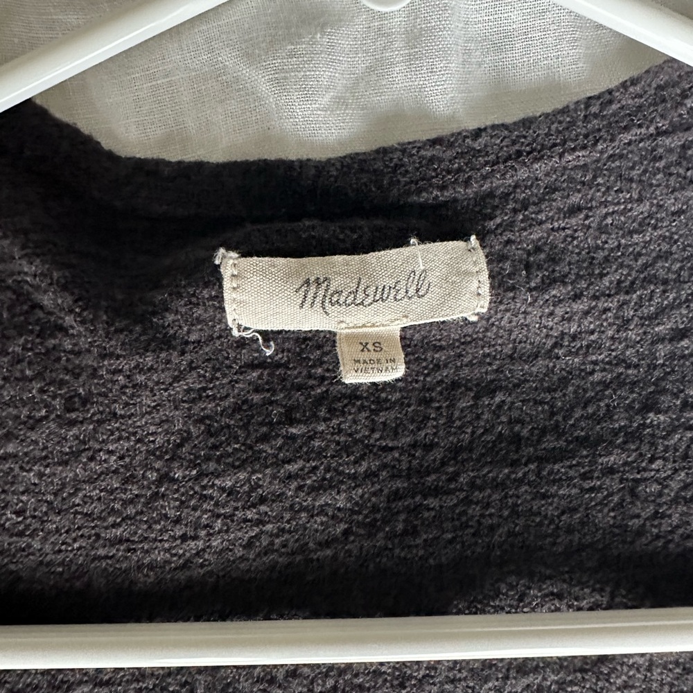 Madewell short sleeve cotton wrap top